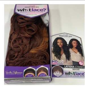 Sensationnel Cloud 9 Swiss HD What Lace Wig - Latisha (LDW001) in Flamboyage Aub